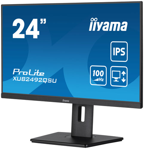 iiyama ProLite XUB2492QSU-B1 computer monitor 60.5 cm (23.8 iiyama ProLite XUB2492QSU-B1 computer monitor 60.5 cm (23.8